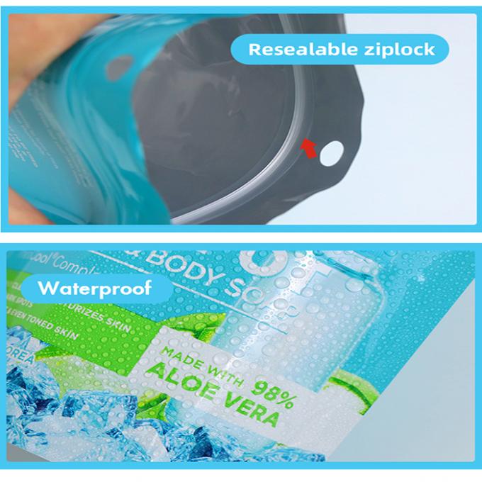 ODM Rotogravure Printed Pouches PET/VMPET/PE for Commodity Goods 3