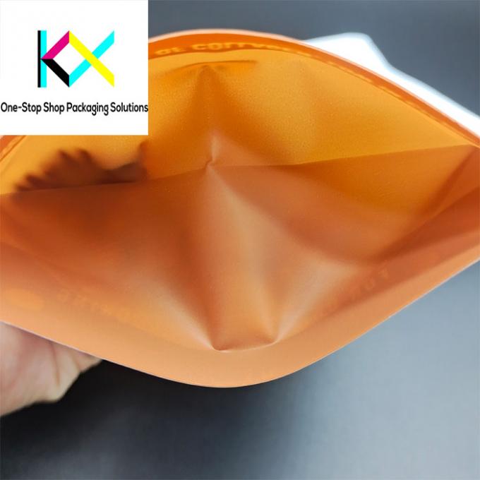 Custom Food Packaging Bags with Zipper and Digital Printing in Green or Multi-Color 4